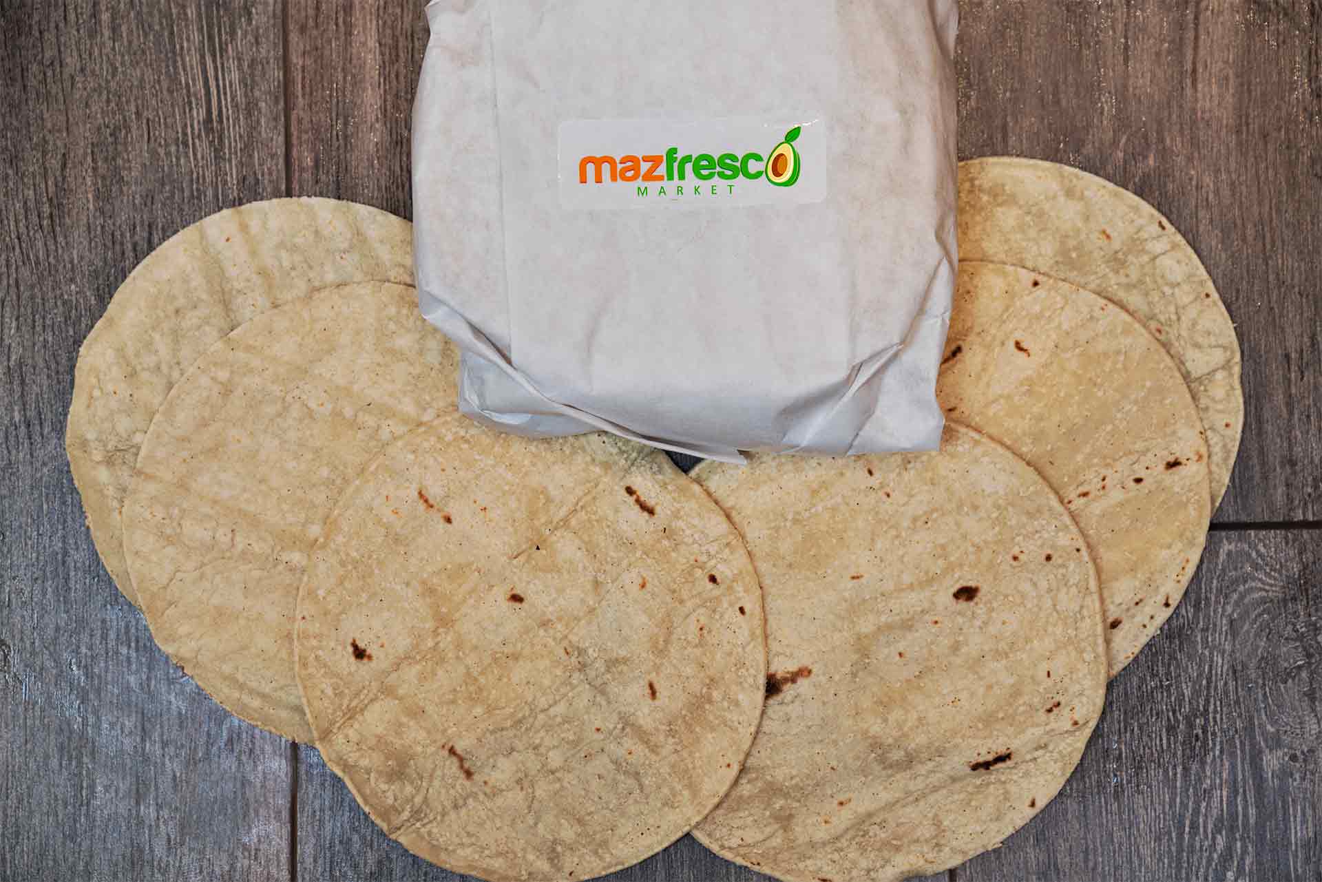 fresh tortillas everyday at mazfresco